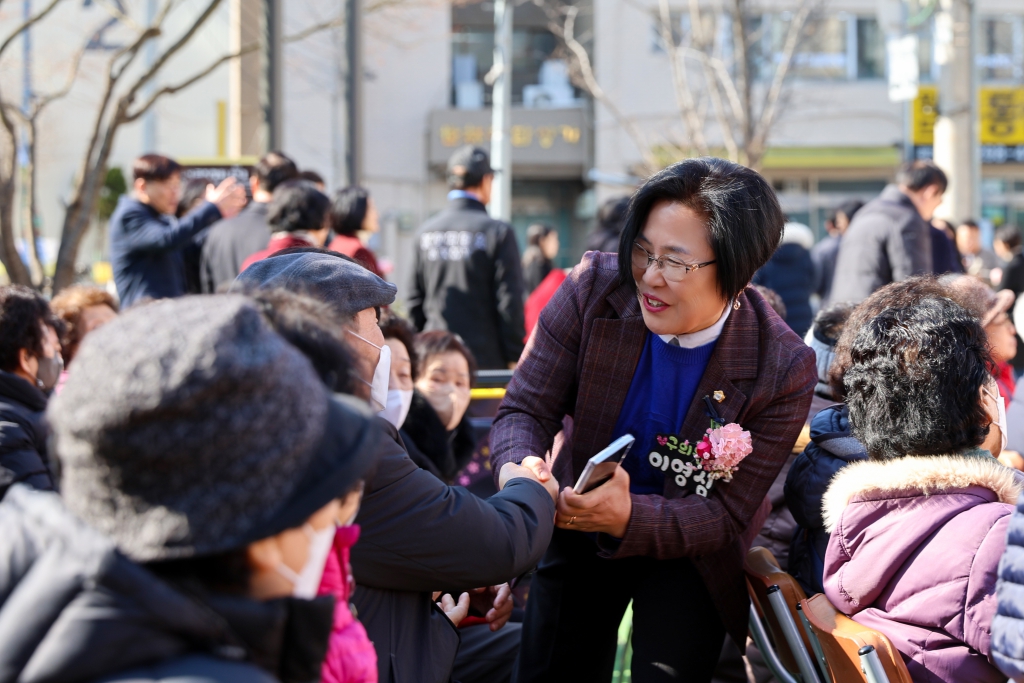 구립 마장제2경로당 개축공사 준공 개소식 이미지(6)