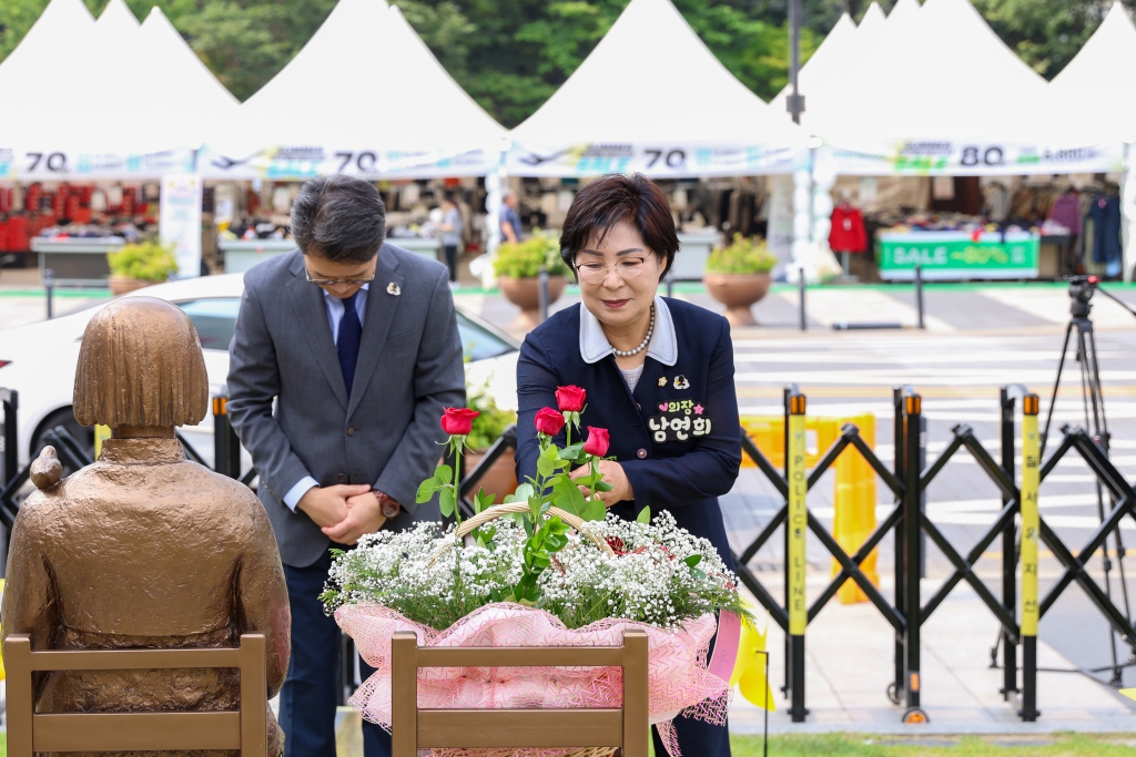 평화의 소녀상 건립 8주년 기념행사 이미지(3)