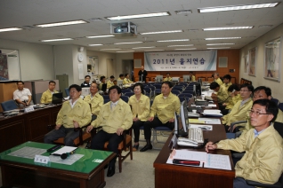 2011년 을지연습 상황보고회 대표이미지