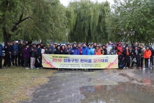 제3회 성동구청장기 2018 성동구민 한마음 걷기 대회 대표이미지