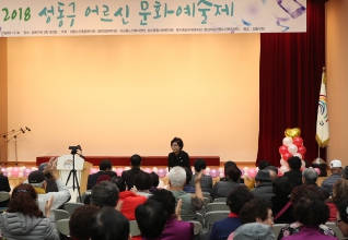 2018 성동구 어르신 문화예술제 대표이미지