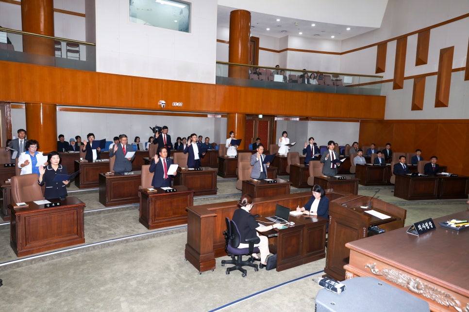 [제292회 임시회] 제10대 성동구의회 개원식 이미지(3)