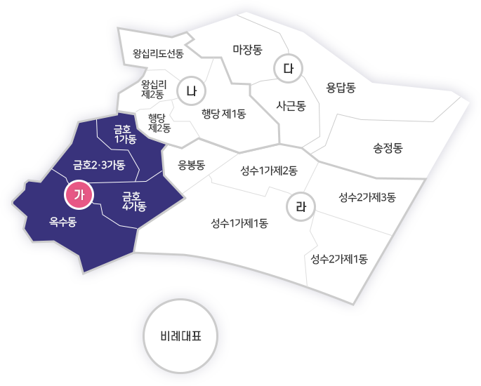 가 선거구 지도